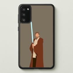 Kenobi Blue Lightsaber  - Star Wars Phone Case for Galaxy S20