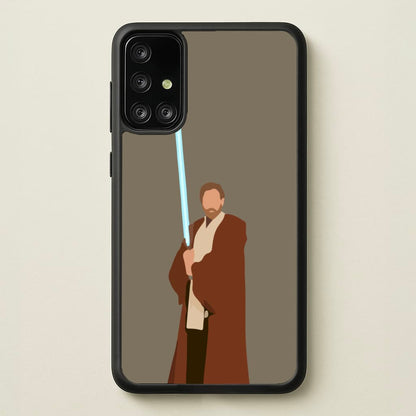Kenobi Blue Lightsaber  - Star Wars Phone Case for Galaxy A71
