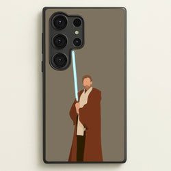 Kenobi Blue Lightsaber  - Star Wars Phone Case for Galaxy S25 Ultra