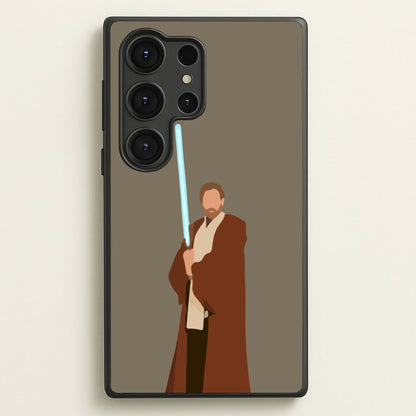 Kenobi Blue Lightsaber  - Star Wars Phone Case for Galaxy S25 Ultra