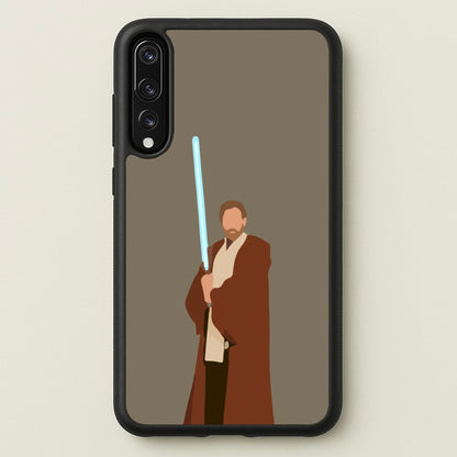 Kenobi Blue Lightsaber  - Star Wars Phone Case for Huawei P20 Pro