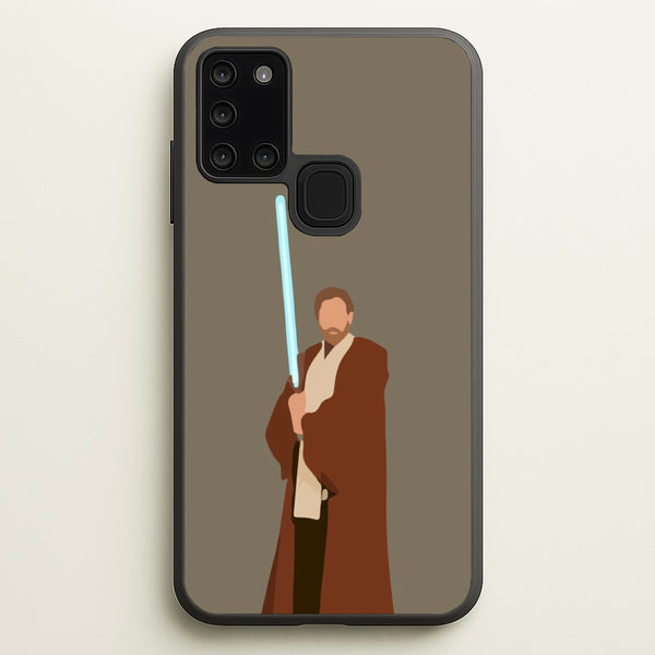 Kenobi Blue Lightsaber  - Star Wars Phone Case for Galaxy A21s