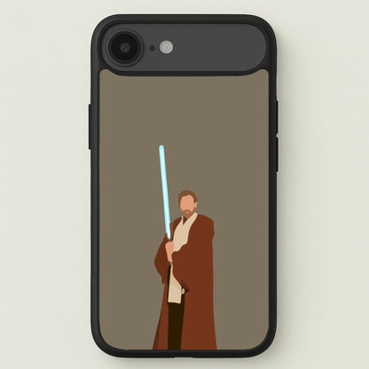 Kenobi Blue Lightsaber Phone Case for iPhone 17 Air