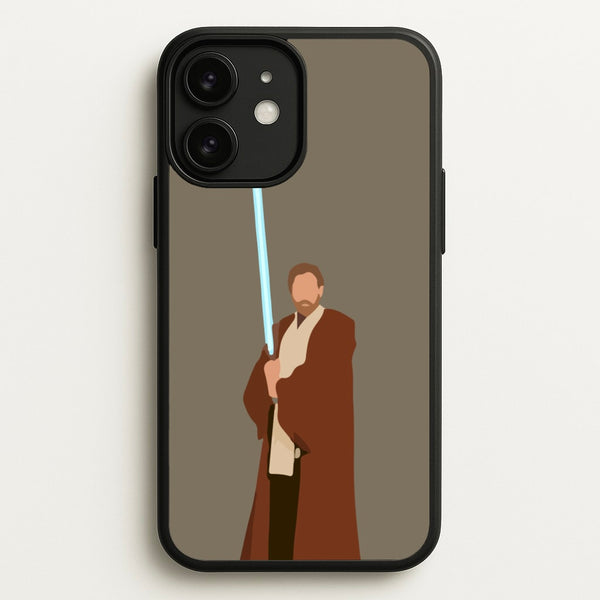 Kenobi Blue Lightsaber  - Star Wars Phone Case for iPhone 11