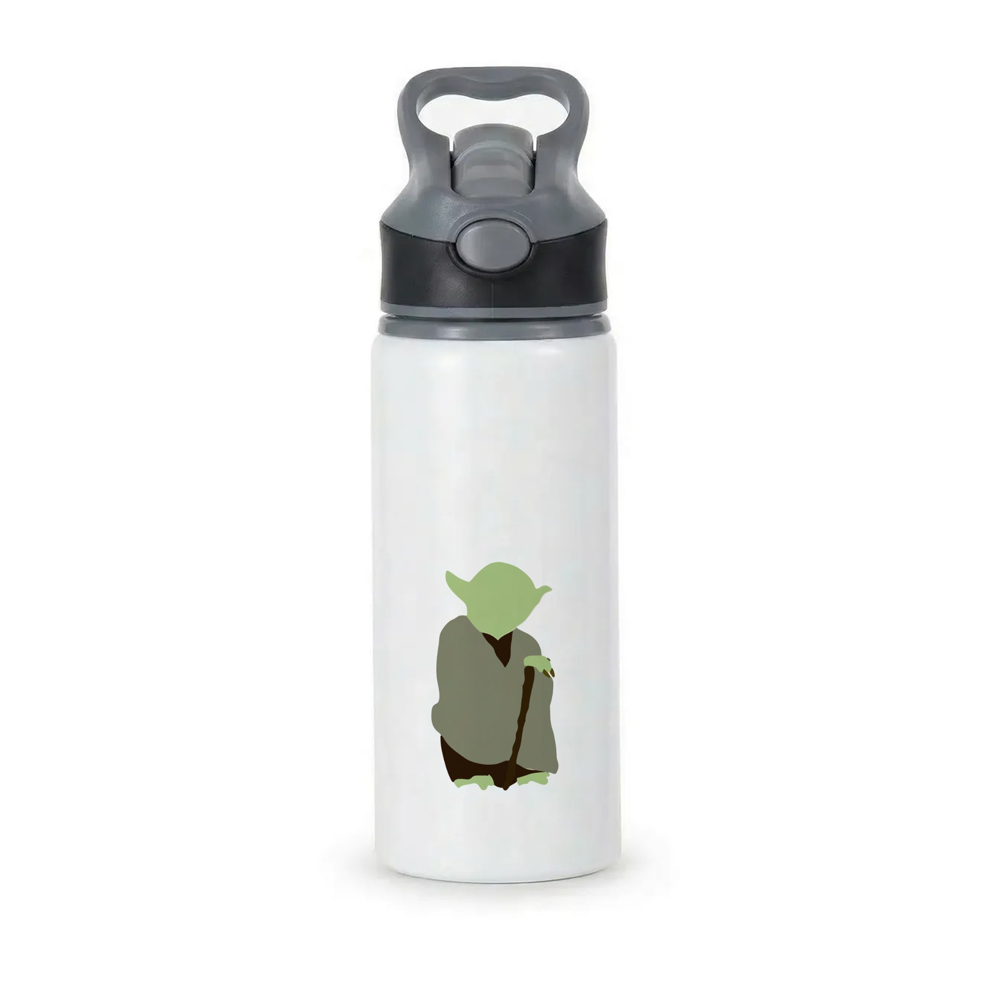 Yoda Faceless Active Water Bottle - Black