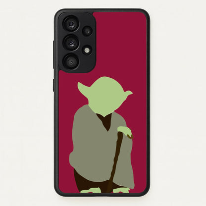 Yoda Faceless  - Star Wars Phone Case for Galaxy A53