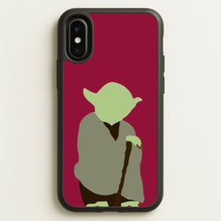 Yoda Faceless  - Star Wars Phone Case for iPhone X / XS