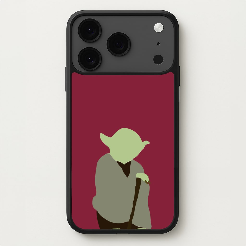 Yoda Faceless Phone Case for iPhone 17 Pro