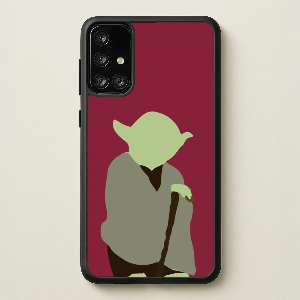Yoda Faceless  - Star Wars Phone Case for Galaxy A71