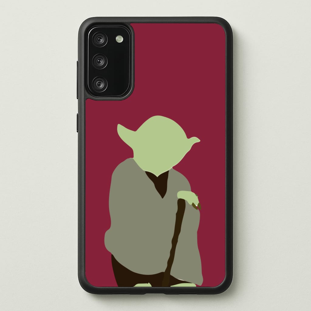 Yoda Faceless  - Star Wars Phone Case for Galaxy S20FE