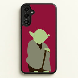 Yoda Faceless  - Star Wars Phone Case for Galaxy A34