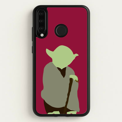 Yoda Faceless  - Star Wars Phone Case for Huawei P30 Lite