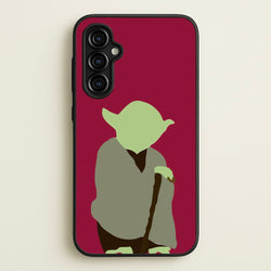Yoda Faceless  - Star Wars Phone Case for Galaxy A54