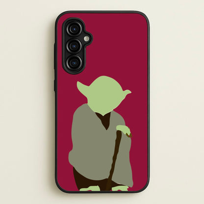 Yoda Faceless  - Star Wars Phone Case for Galaxy A54