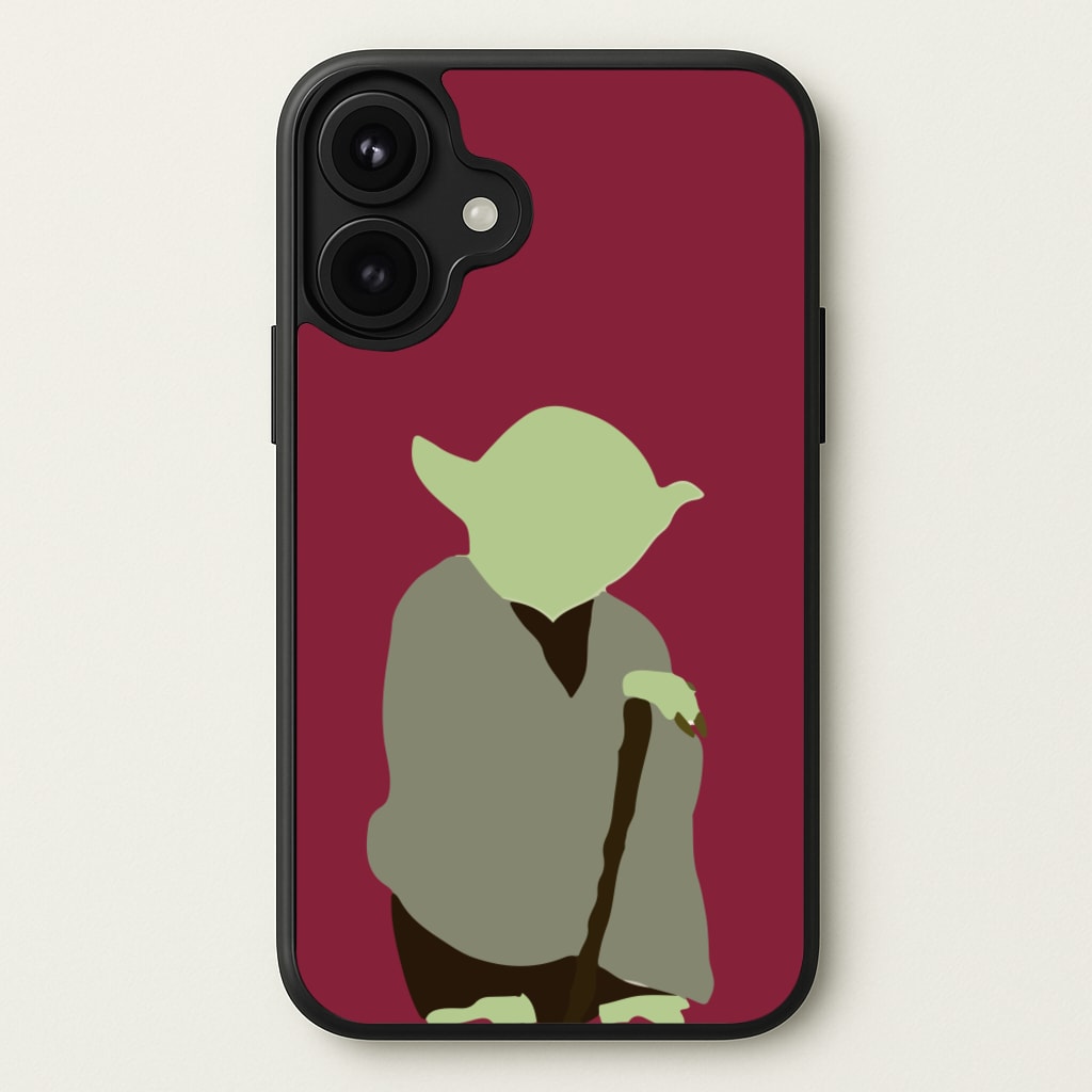 Yoda Faceless Phone Case for iPhone 17