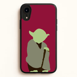 Yoda Faceless  - Star Wars Phone Case for iPhone XR