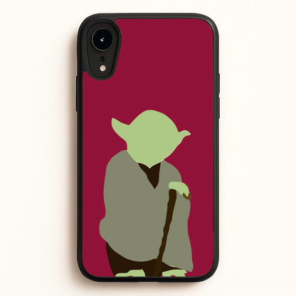 Yoda Faceless  - Star Wars Phone Case for iPhone XR