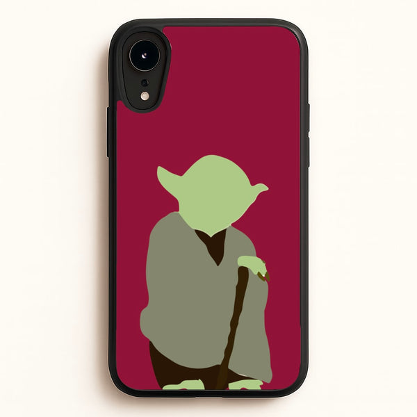 Yoda Faceless  - Star Wars Phone Case for iPhone XR