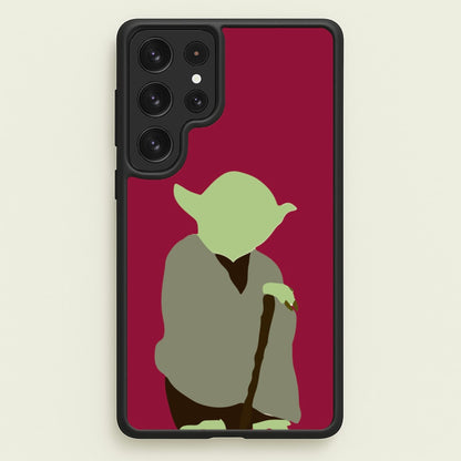 Yoda Faceless  - Star Wars Phone Case for Galaxy S22 Ultra