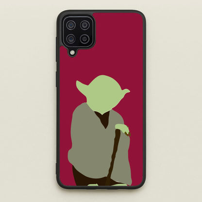 Yoda Faceless  - Star Wars Phone Case for Galaxy A12