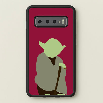 Yoda Faceless  - Star Wars Phone Case for Galaxy S10