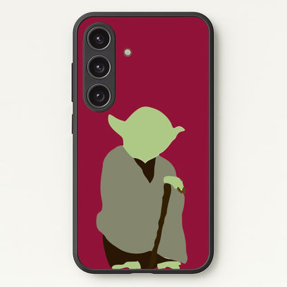 Yoda Faceless  - Star Wars Phone Case for Galaxy S24