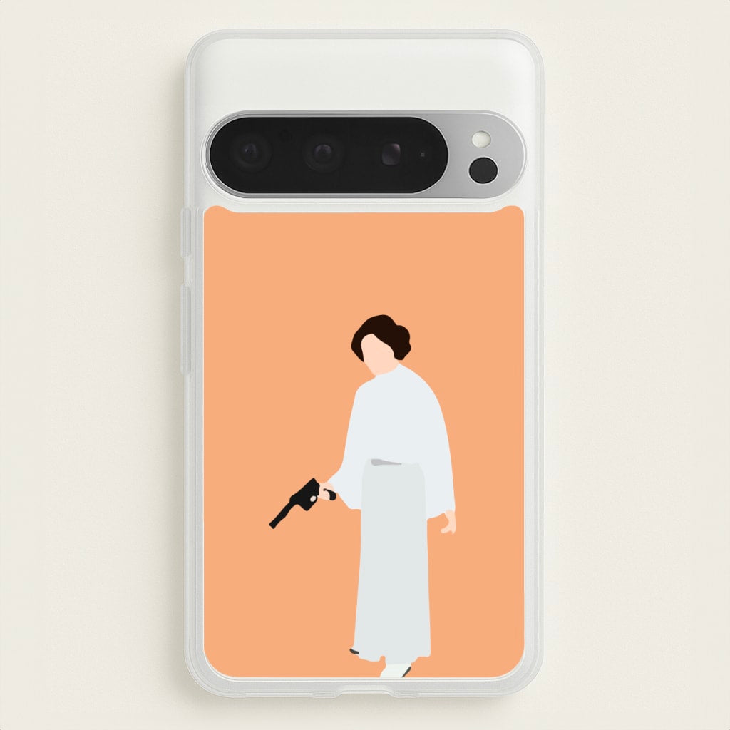 Leia Faceless With Gun  - Star Wars Phone Case for Google Pixel 9 Pro XL