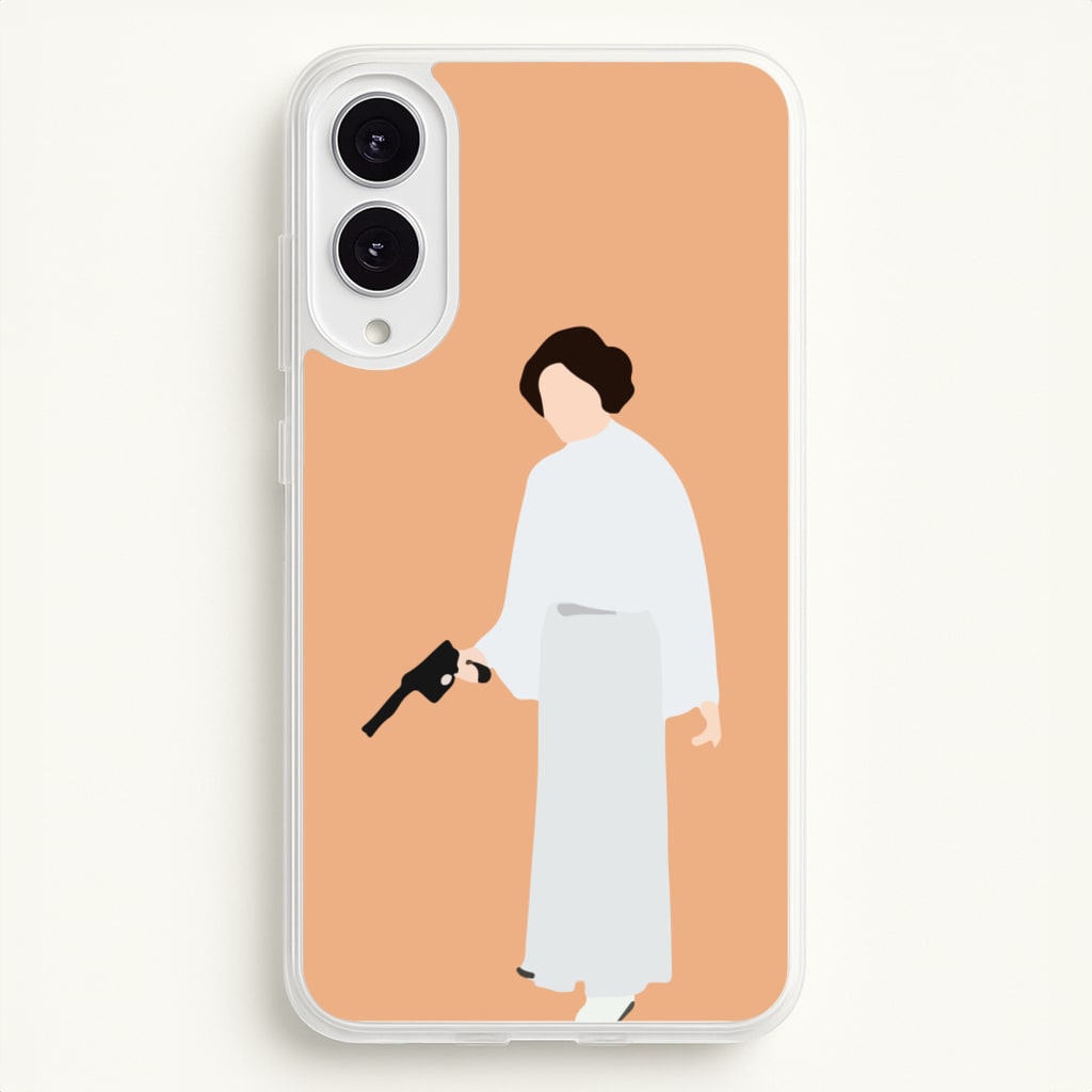 Leia Faceless With Gun  - Star Wars Phone Case for Galaxy S25 Edge