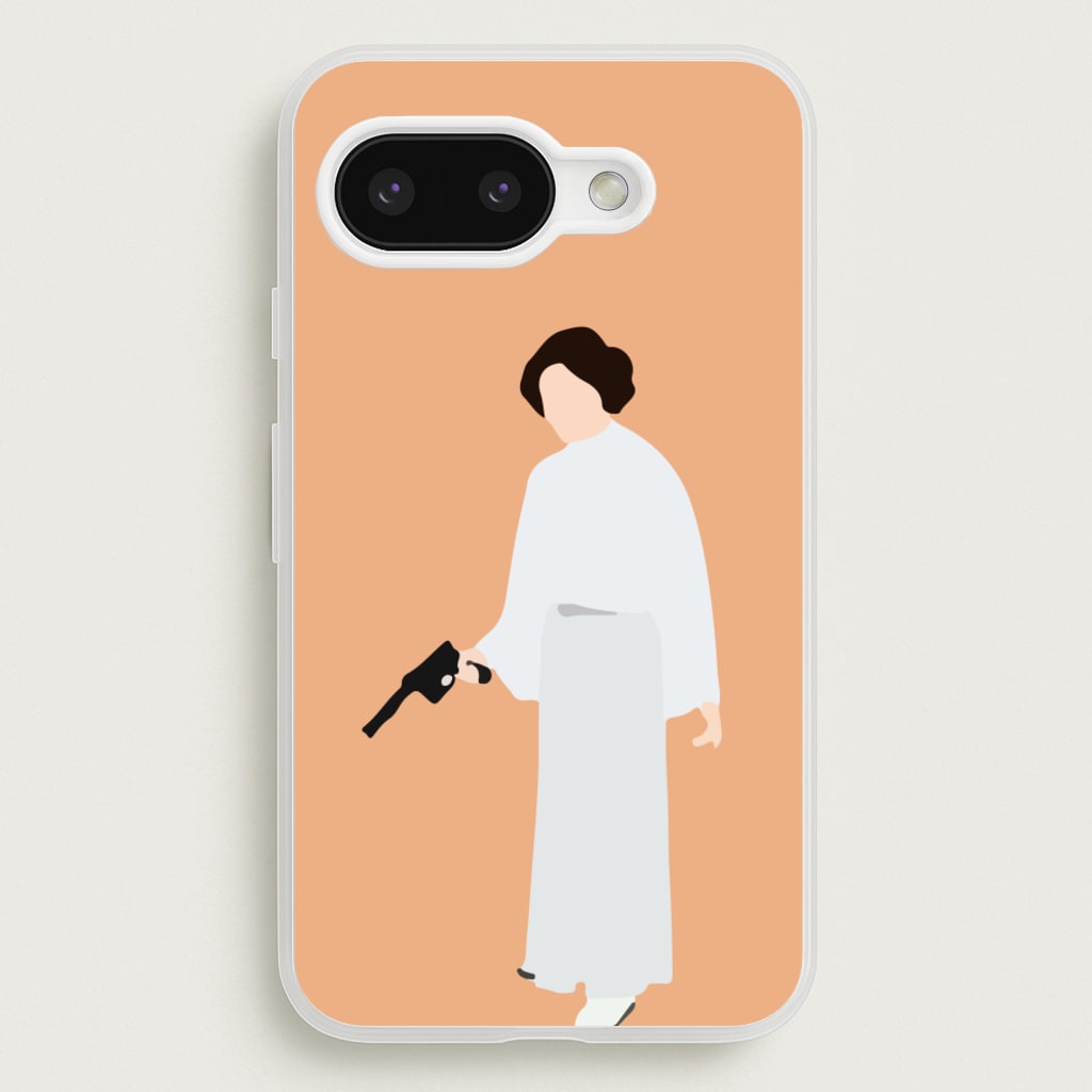 Leia Faceless With Gun  - Star Wars Phone Case for Google Pixel 9a