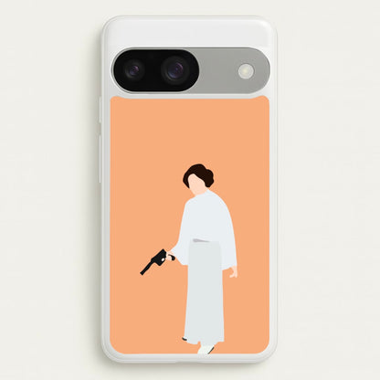 Leia Faceless With Gun  - Star Wars Phone Case for Google Pixel 9 / 9 Pro