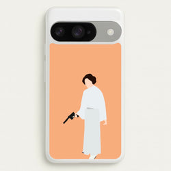 Leia Faceless With Gun Phone Case for Google Pixel 10 / 10 Pro