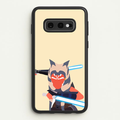 Ahsoka Tano  - Star Wars Phone Case for Galaxy S10e