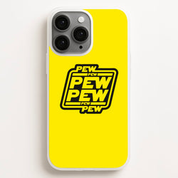 Pew Pew  - Star Wars Phone Case for iPhone 16 Pro Max