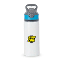 Pew Pew Active Water Bottle - Blue