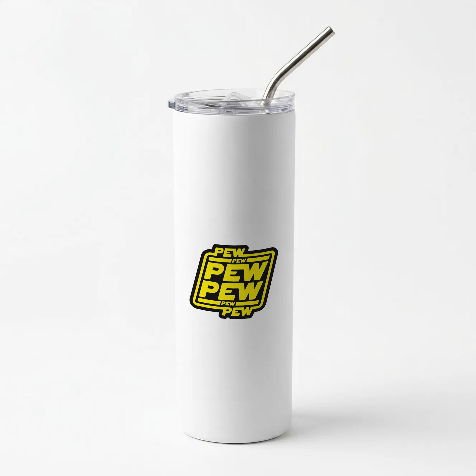 Pew Pew Skinny Tumbler