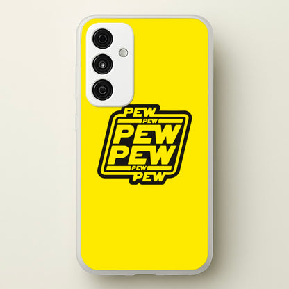 Pew Pew  - Star Wars Phone Case for Galaxy A35