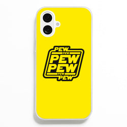 Pew Pew  - Star Wars Phone Case for iPhone 16 Plus