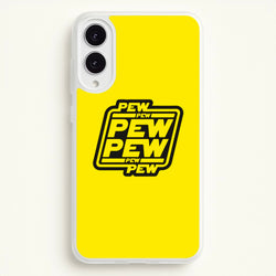 Pew Pew  - Star Wars Phone Case for Galaxy S25 Edge