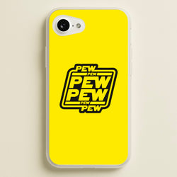 Pew Pew  - Star Wars Phone Case for iPhone 16e