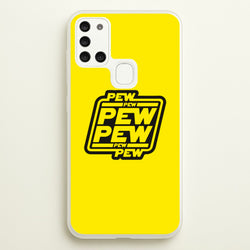 Pew Pew  - Star Wars Phone Case for Galaxy A21s