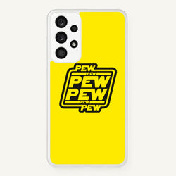 Pew Pew  - Star Wars Phone Case for Galaxy A53