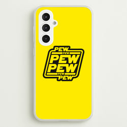 Pew Pew  - Star Wars Phone Case for Galaxy S23FE