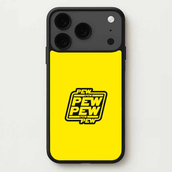 Pew Pew Phone Case for iPhone 17 Pro