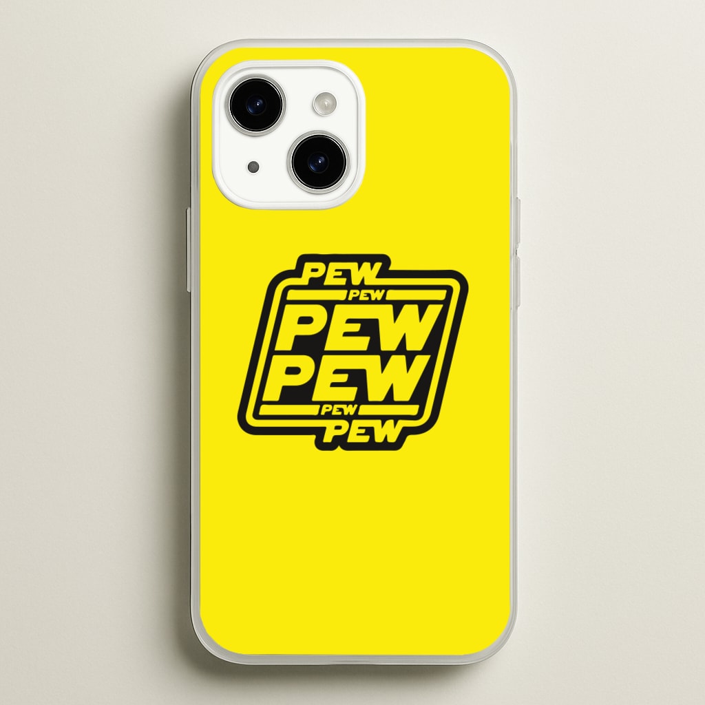 Pew Pew  - Star Wars Phone Case for iPhone 15 Plus
