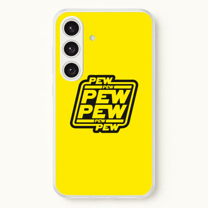 Pew Pew  - Star Wars Phone Case for Galaxy S24FE