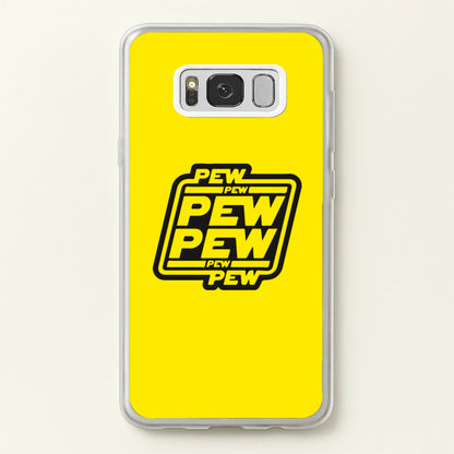 Pew Pew  - Star Wars Phone Case for Galaxy S8