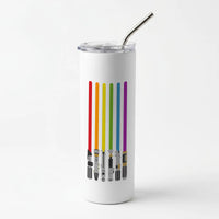 Lightsabers Skinny Tumbler