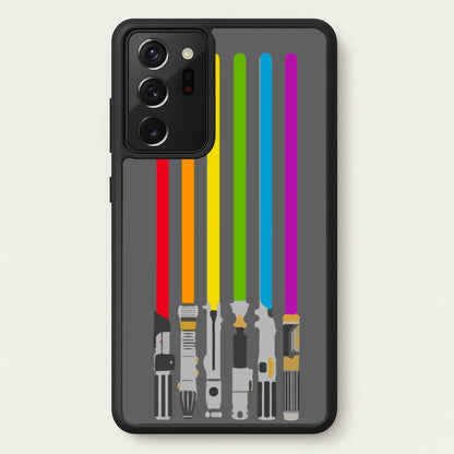 Lightsabers  - Star Wars Phone Case for Galaxy Note 20 Ultra