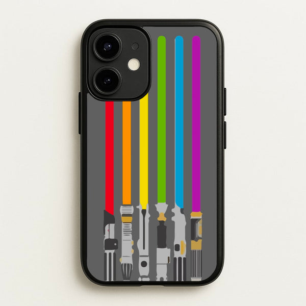 Lightsabers  - Star Wars Phone Case for iPhone 12 Mini
