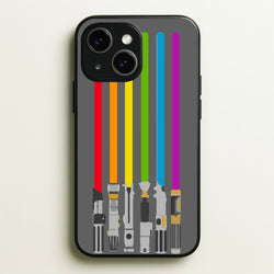 Lightsabers  - Star Wars Phone Case for iPhone 15